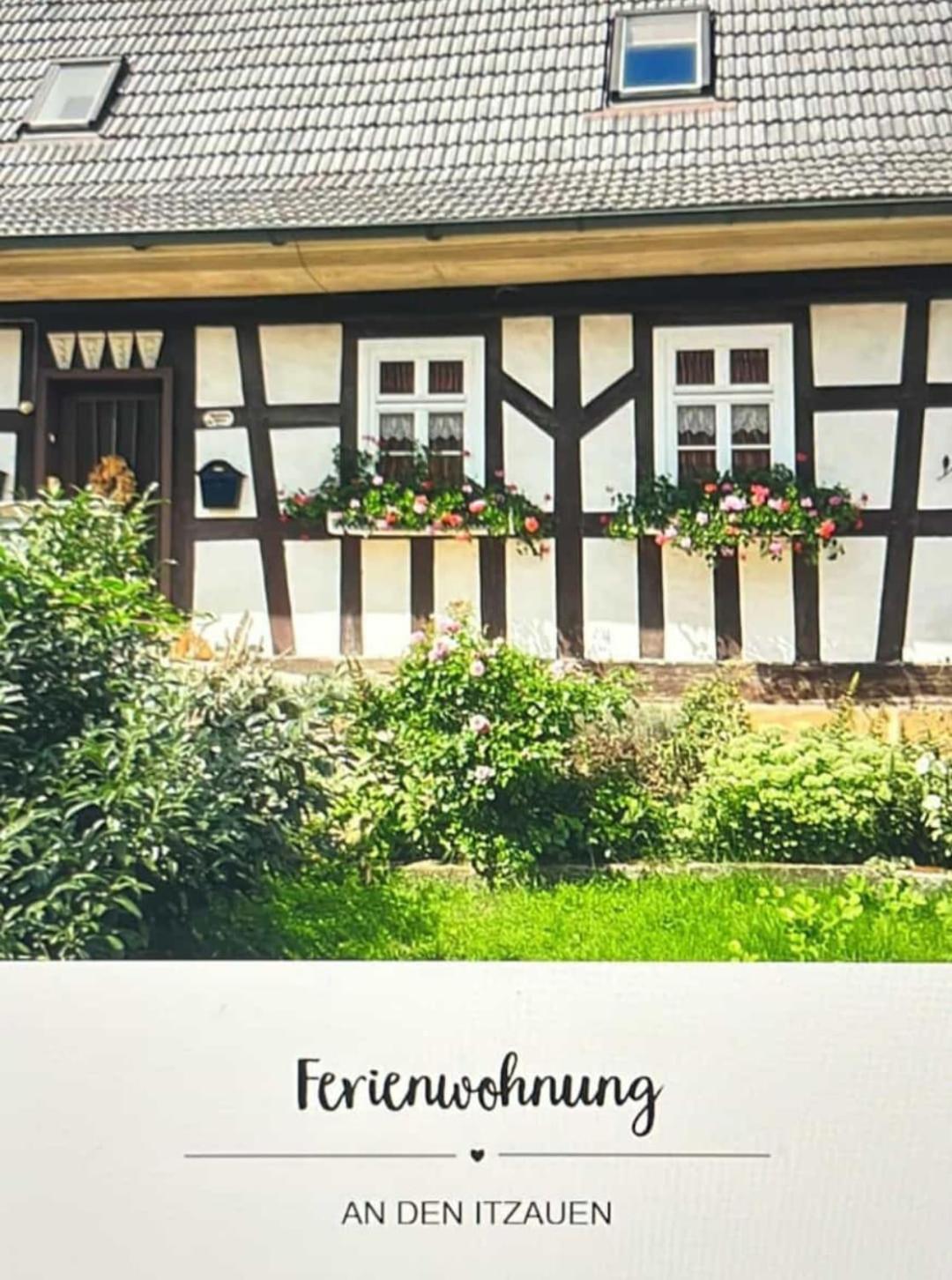 Ferienwohnung An Den Itzauen Großheirath Buitenkant foto